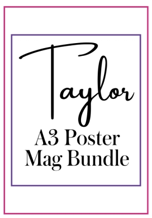 Taylor A3 Poster Bundle