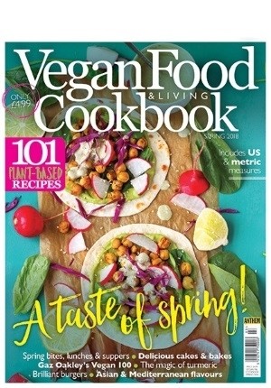 Vegan Food & Living Cookbook: Spring 2018